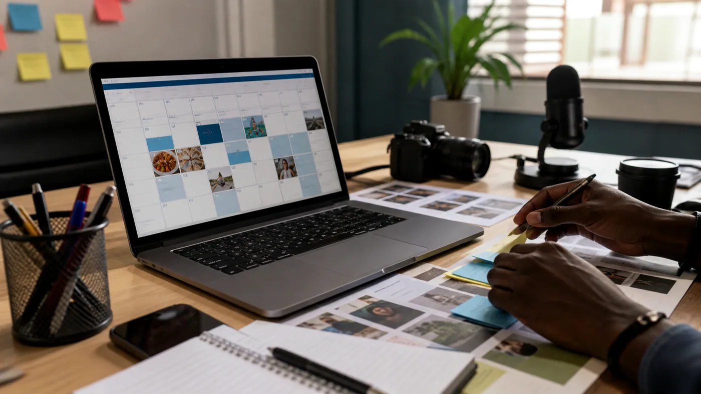 Calendrier éditorial et supports de communication pour une ONG
